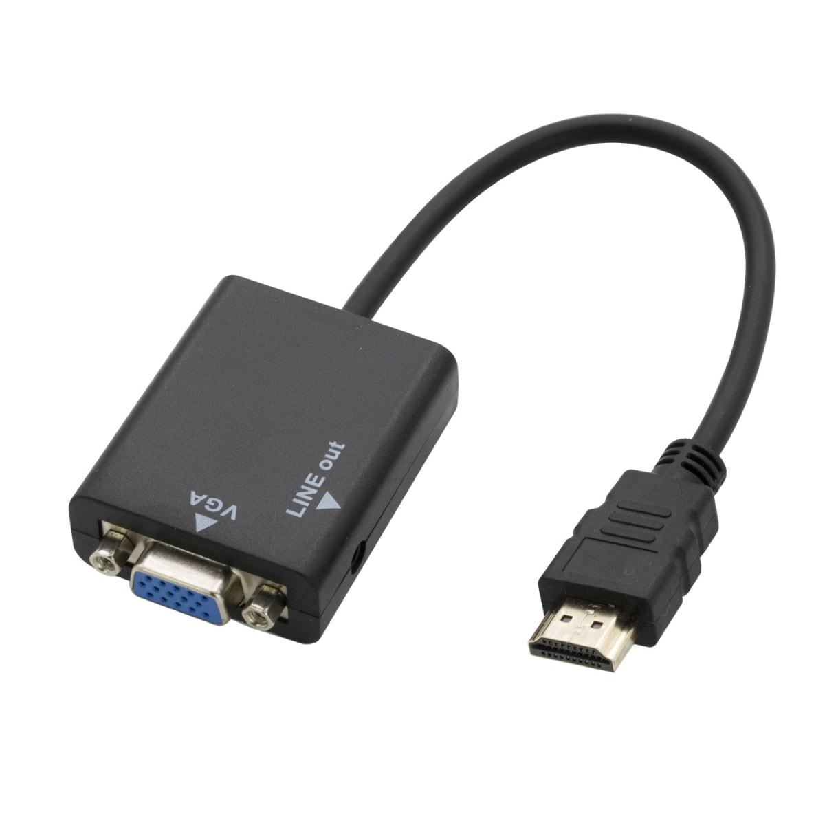 Adaptador HDMI A VGA Con Audio » Navitech