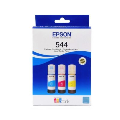 Tinta Epson 544 Pack 3 Colores Cian Magenta Amarillo EPSON