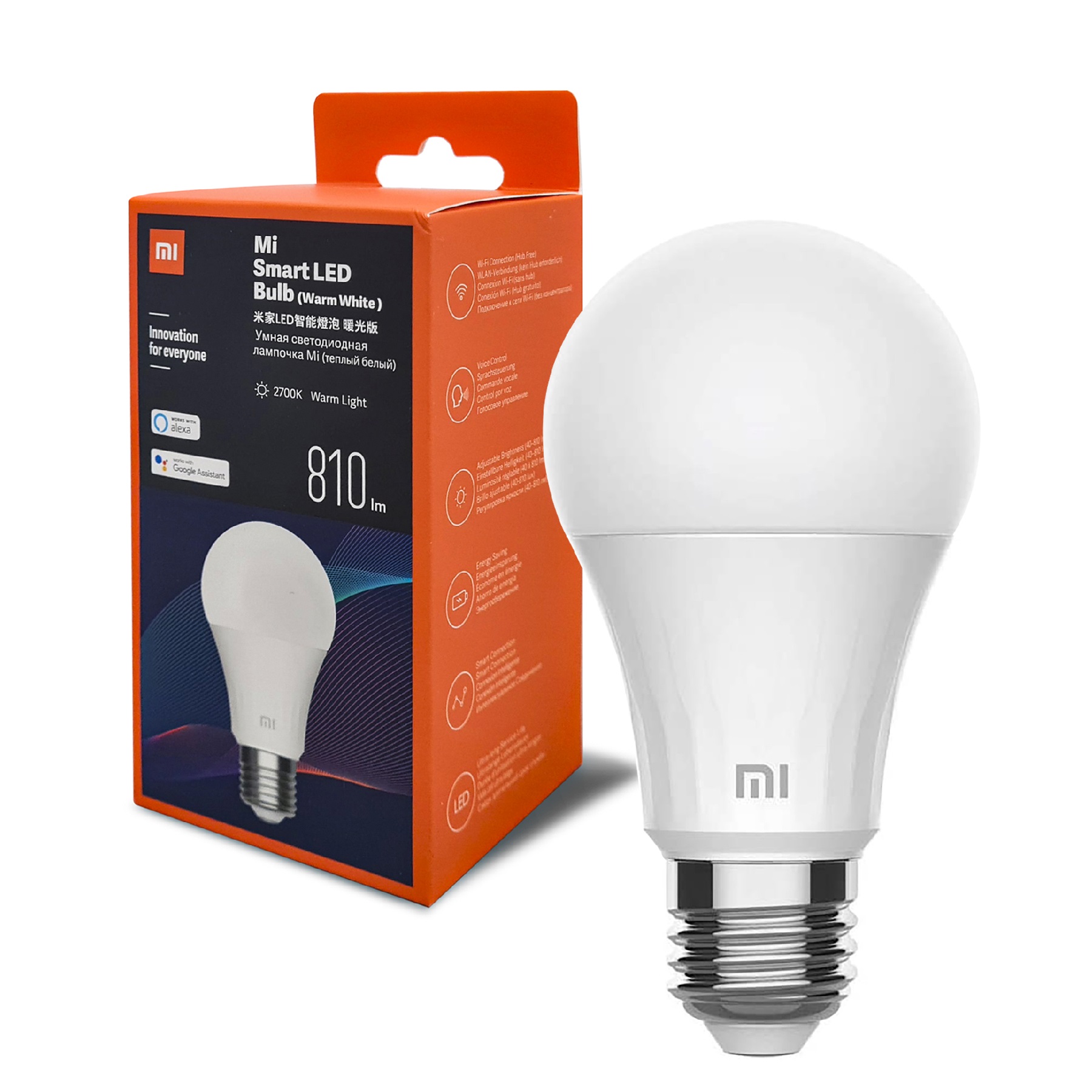 Bombilla Inteligente Xiaomi Mi Led Pack 2