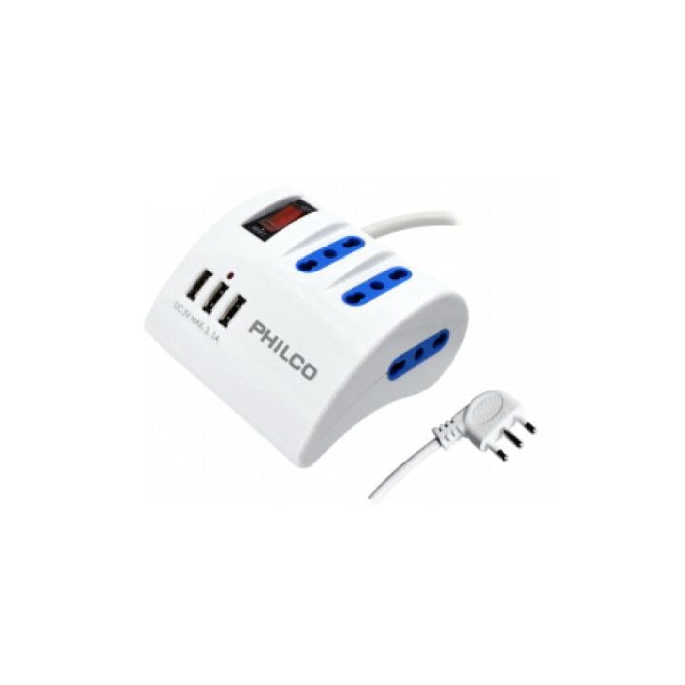 Alargador Zapatilla 7 Usb 2.0