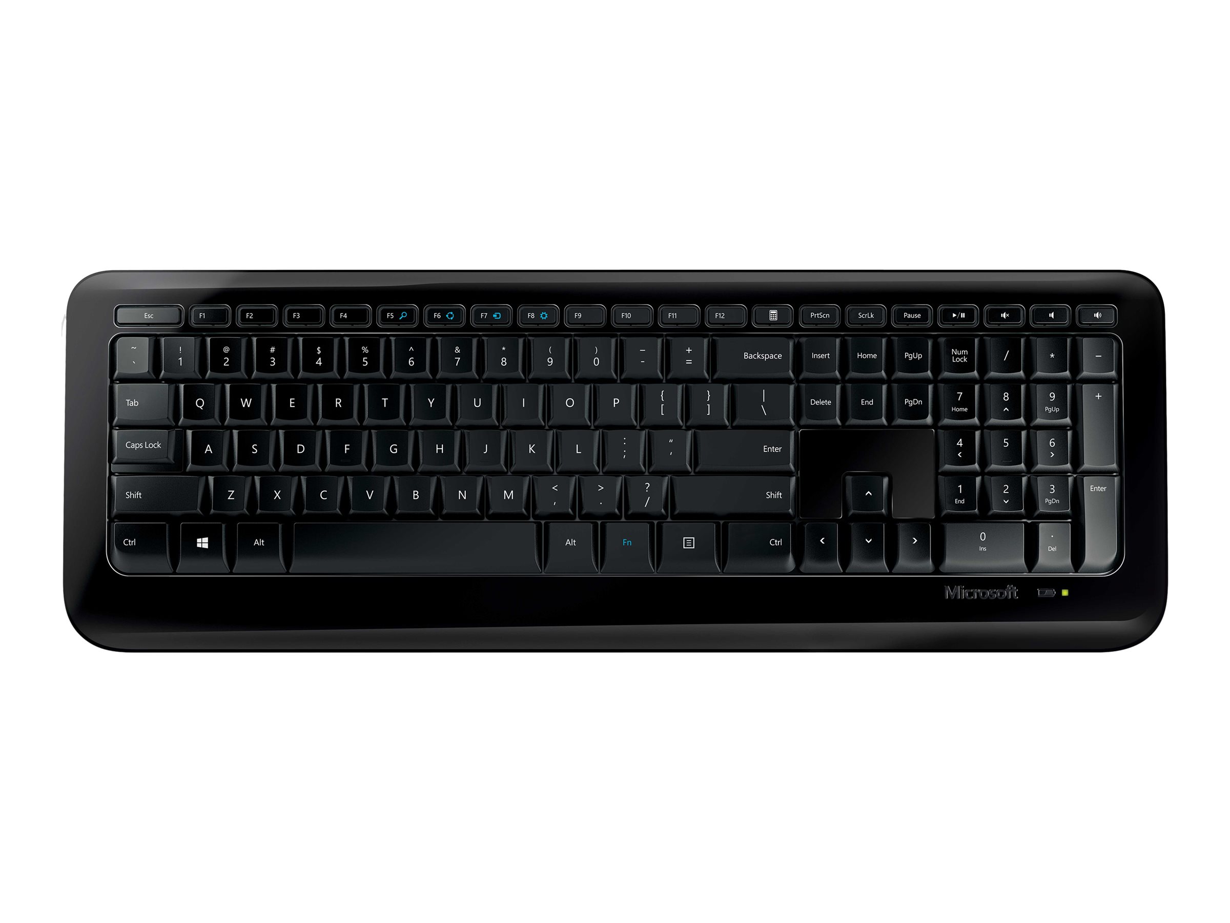 TECLADO MICROSOFT STANDARD ERGONOMIC MEMBRANA USB ESPAÑOL