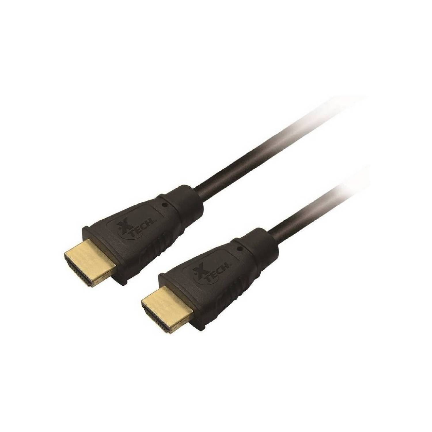 CABLE HDMI A HDMI 3 MTS V2.0 4K 3D CCS 30 AWG ALEACION NEGRO