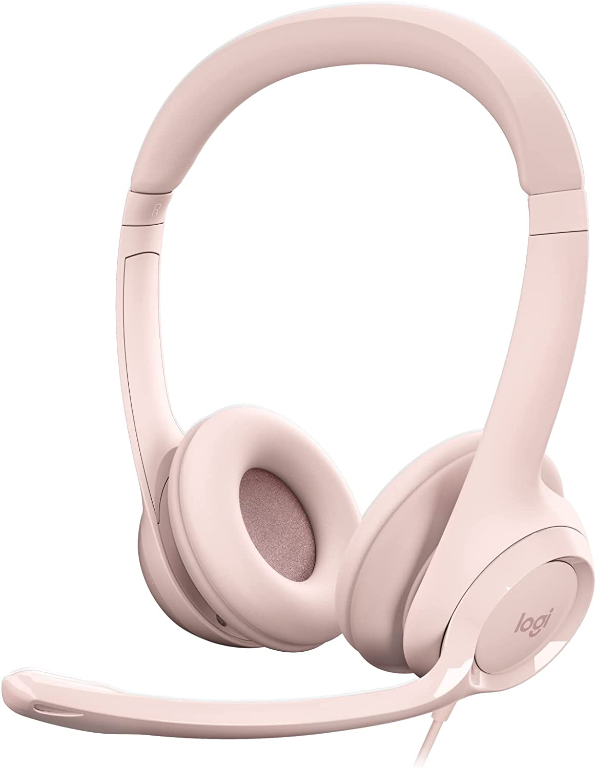 Audifono Con Micrófono Usb Logitech H390 Rosa - Techbox