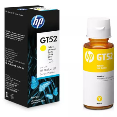 Botella Tinta HP GT52 8000 páginas Amarillo Original
