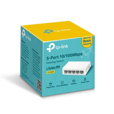 Switch TP-Link LS1005 5 puertos RJ45 Ethernet Auto MDI/MDIX