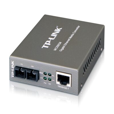 Convertidor de Medios TP-Link MC200CM Ethernet Gigabit