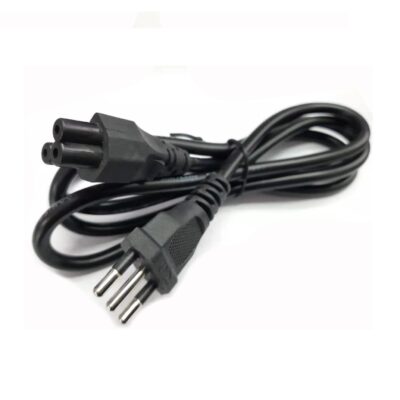 Cable Poder Tipo Trebol Para Cargador Conector Nacional 220v