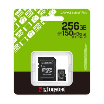 Tarjeta de Memoria Kingston microSD 256GB Canvas Select Plus