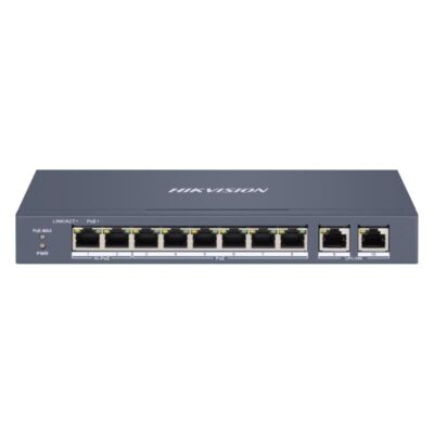 Switch Hikvision de 8 Puertos Gigabit 9.2Gbps PoE 110W
