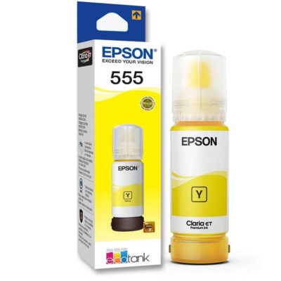 Tinta Botella Epson T555 Color Amarillo de 70ml