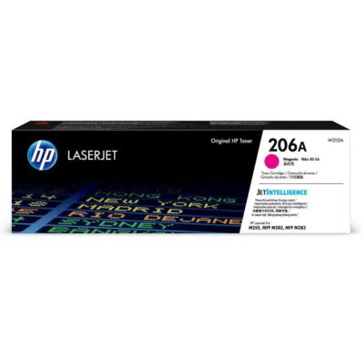 Cartucho de Tóner HP 206A 1250 Magenta LaserJet Original