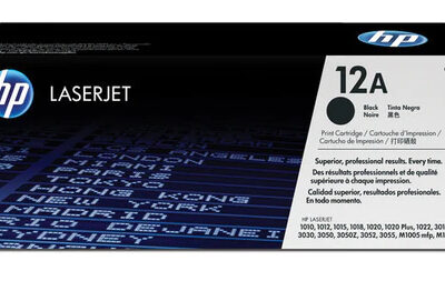 Cartucho de Tóner HP LaserJet 12A Negro 2000 pag Original
