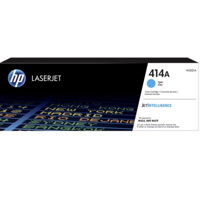 Cartucho de Tóner HP 414A Cian LaserJet Original