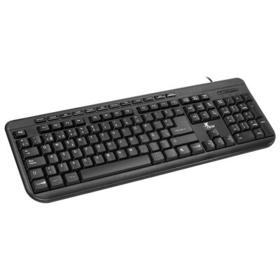 Teclado XTech XTK-092S Standard Alámbrico Español Negro