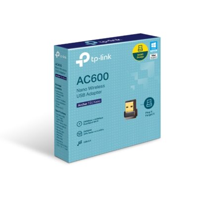 Adaptador Wi-Fi TP-Link Archer T2U Nano AC600 600 Mbps