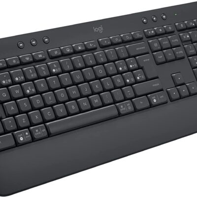 Teclado Logitech Signature K650 Dongle USB Bluetooth Grafíto