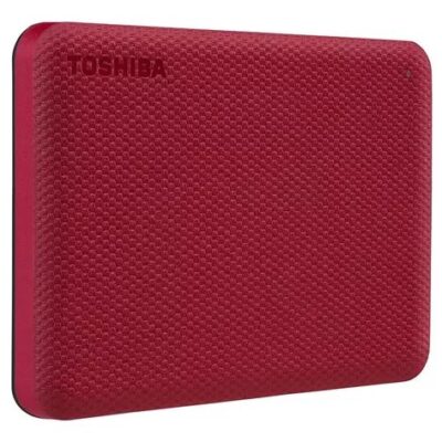 Disco Portátil Toshiba Canvio Advance 2TB USB 3.0  Rojo