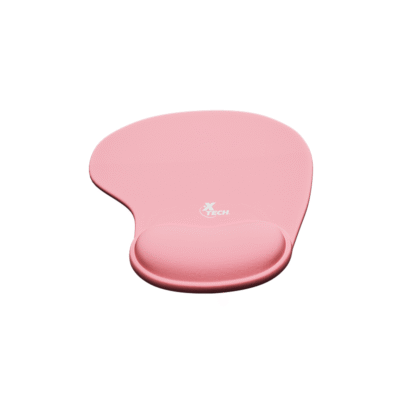 MousePad Xtech con apoya muñeca 23 x 18.5cm x 0.3mm Rosa