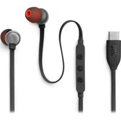 Audífonos JBL Tune 310C In-Ear Wired USB-C Negro