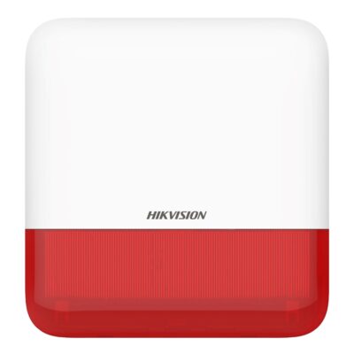 Sirena Externa Hikvision Wireless 3 modos 433 MHz IP65
