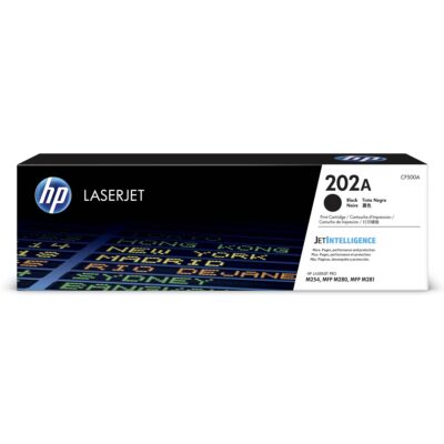 Cartucho Tóner HP 202A Negro 1400 páginas LaserJet Original