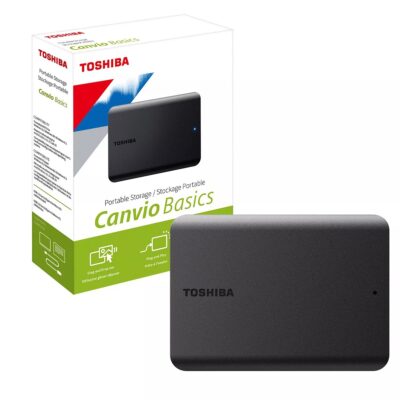 Disco Duro Externo Toshiba Canvio Basics 2TB USB 3.0 Negro