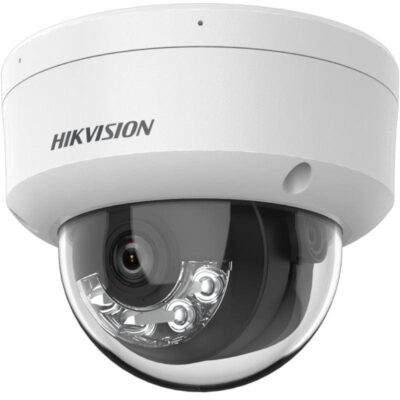 Cámara Domo Hikvision 2MP Acusense Smart Hybrid Light IP67