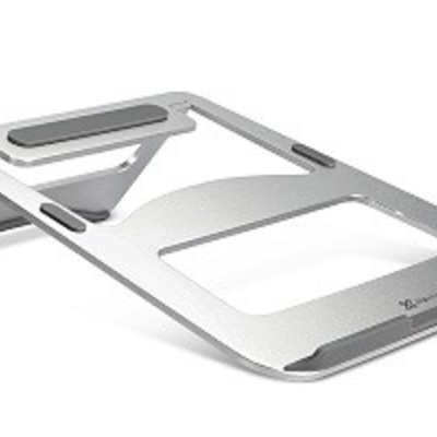 KlipX Soporte notebook portatil aluminio hasta 15.6" 6.3cm