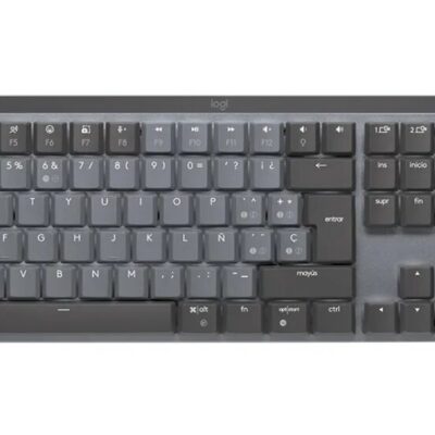 Teclado Mecánico Logitech MX Inalámbrico Español Grafito