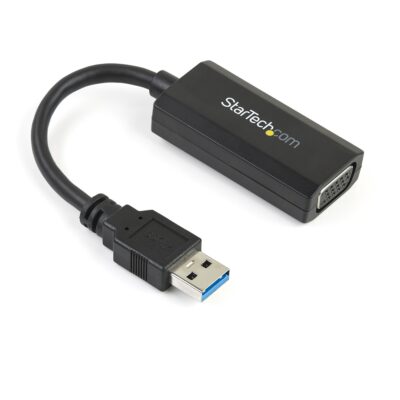 Adaptador Conversor Startech USB3.0 a VGA Negro