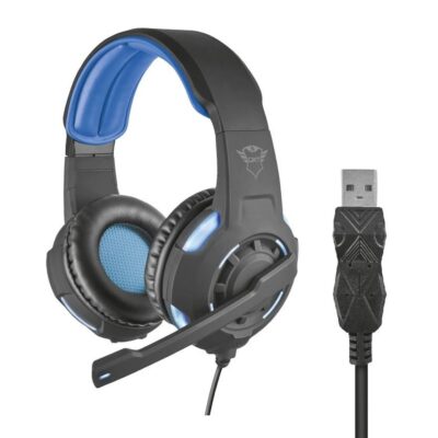 Audífonos Gaming Radius 7.1 Surround Gxt 350 Trust Para PC