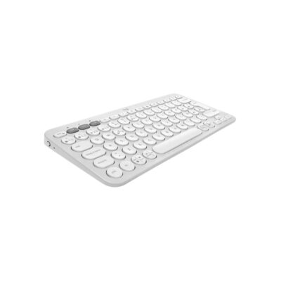 Teclado Logitech Pebble Keys 2 K380s Bluetooth Blanco