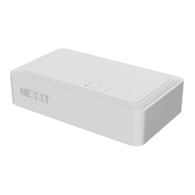 Switch Nexxt Essential Naxos501-G 5 puertos 1Gbps 110/220V