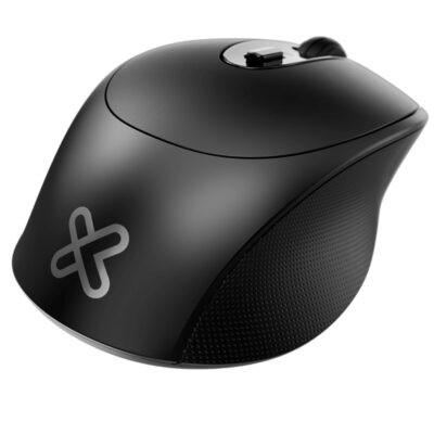 Mouse Inalámbrico Klip Xtreme Easihand Ergonómico Negro