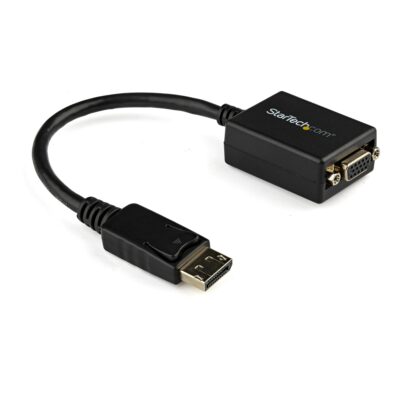 Adaptador de vídeo StarTech DisplayPort Macho a VGA Hembra