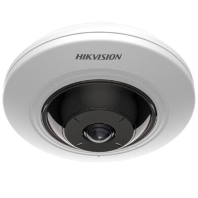 Cámara Hikvision AcuSense Fisheye Network 5mp PoE IR 8m