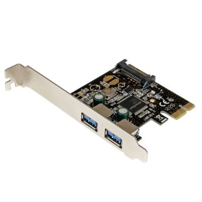 Tarjeta Controladora PCI Express Alimentación SATA Startech