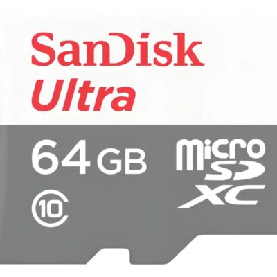 Tarjeta MicroSD SanDisk Ultra 64GB 100MB/s UHS-I C10