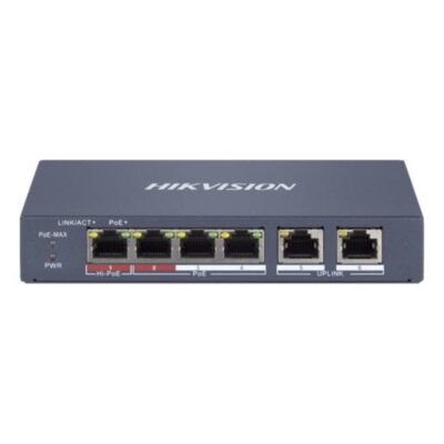 Smart Switch POE Hikvision 4 Port Fast Ethernet