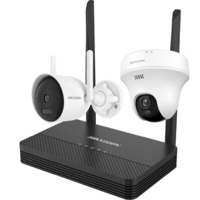 Kit Cámaras WiFi Hikvision 2MP Bala + 3MP Torreta NVS