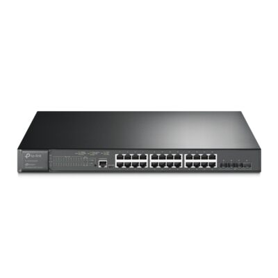 Switch TP-Link L2+ JetStream 24P Gigabit PoE+ 4P 10G SFP+