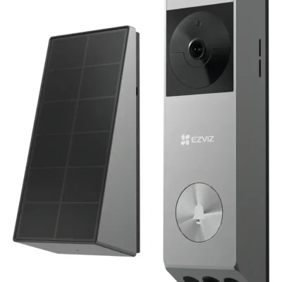 Timbre Inalambrico Doble Lente 3mp Wifi Solar Ezviz Ep3x Pro