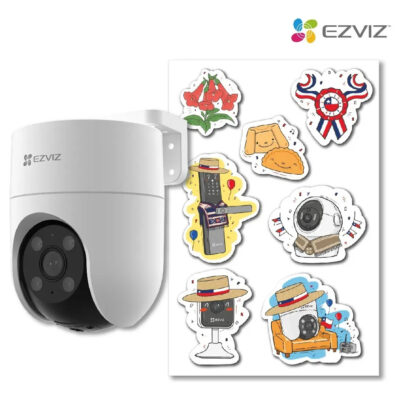 Camara Seguridad Pt Wifi H8c Pro 3k Auto-tracking Ezviz