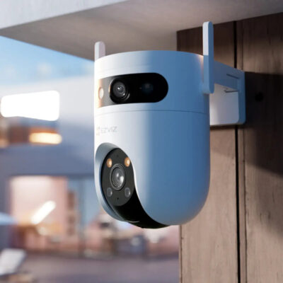 Ezviz H9c Dual 3k, Camara De Seguridad Wifi Doble Lente 5mp