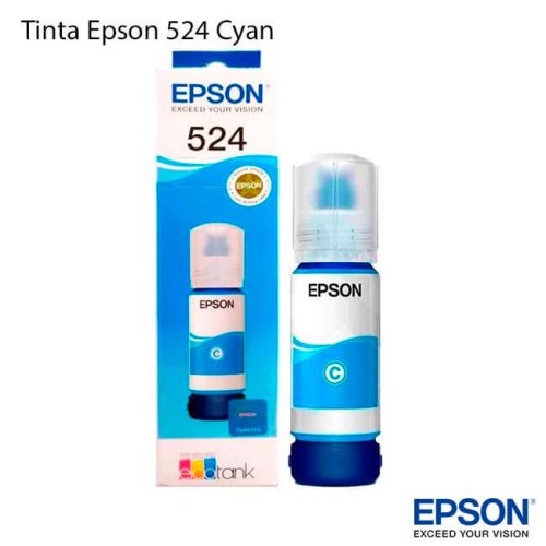 Tinta Epson 524 Cyan