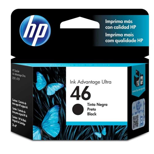 HP 46 Black Ink Cartridge (LAR)